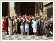 Group photo in front of Old Town Hall