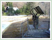 Sunday morning - checking the water level