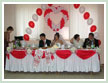 Let the wedding feast begin