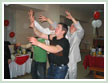 Who'll catch the bride's suspender? Yes, you are the next, Andrei :-)