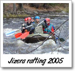 Jizera rafting 2005