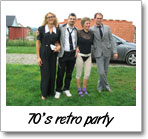 70's retro party